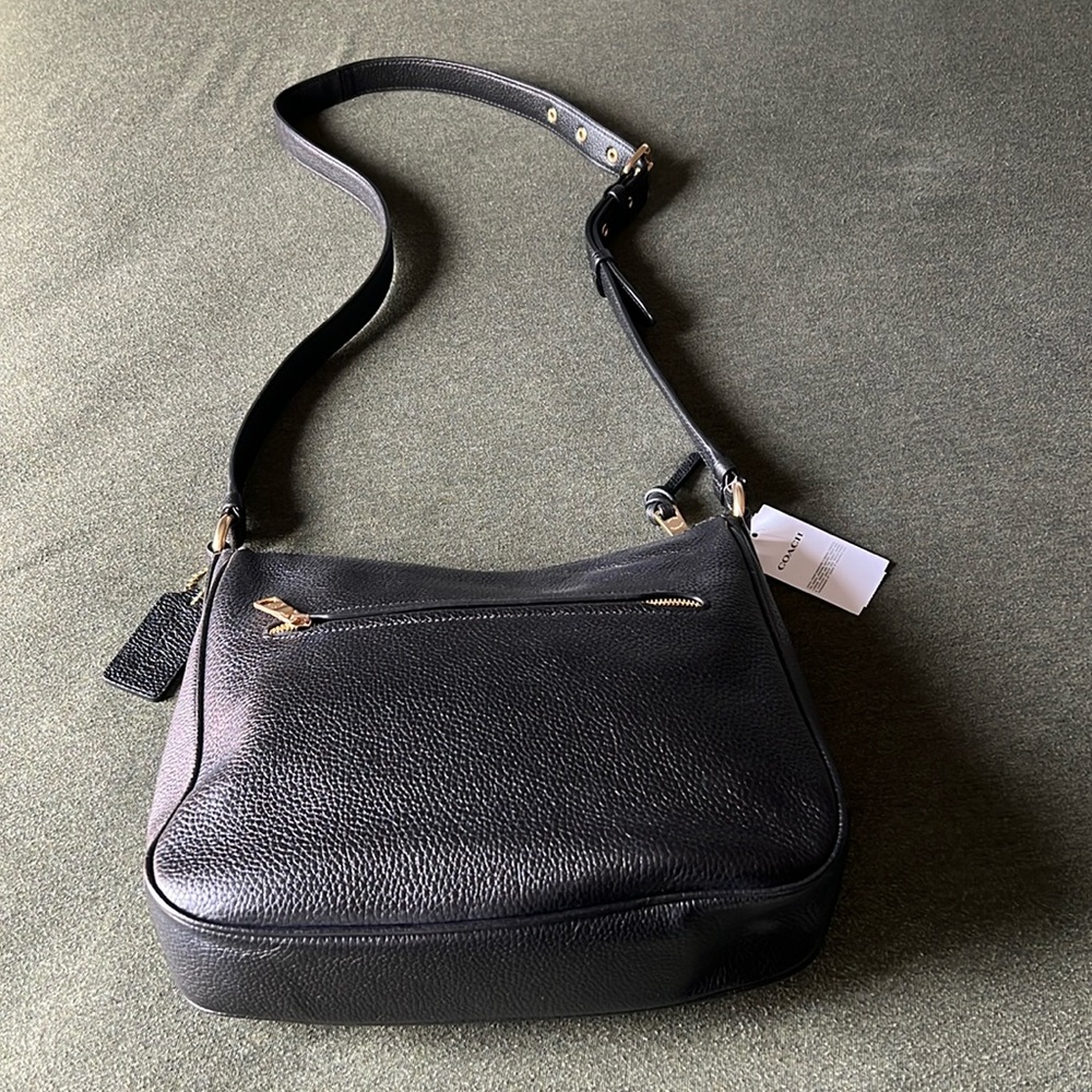 Coach Black Pebbled Leather Ellie Bag (Moving Sale)